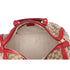 Gucci Sherry Medium Duffle Vintage Web Boston Bag GG Canvas Tan Red